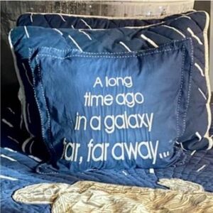 Pottery Barn Kids STAR WARS Square Pillow - Rare!